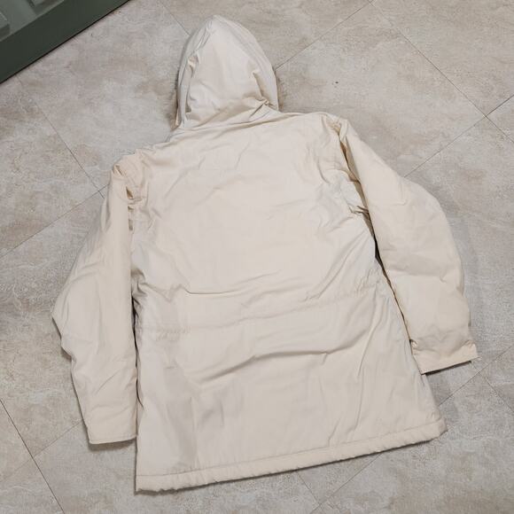 VTG Woolrich Womens M Medium Coyote Fur Hood Blanket Lined Parka Jacket Coat - Picture 10 of 10